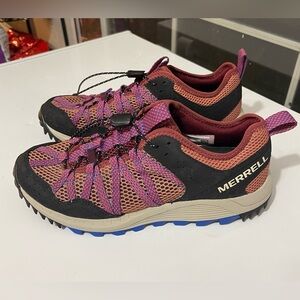 Merrell Women's Wildwood Aerosport water shoes Sedona/Dazzle colorway.